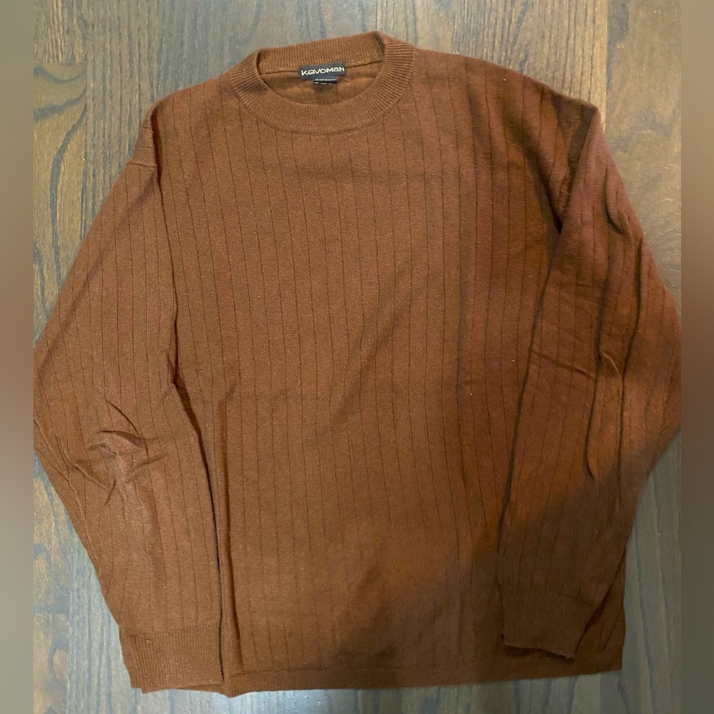 Men’s silk and cashmere light weight sweater